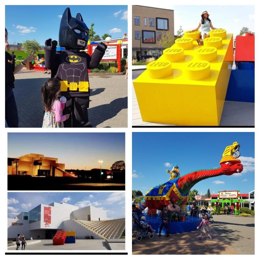 5Minute Walk To Lego House - Private Studio Room With Bathroom Billund Exteriör bild